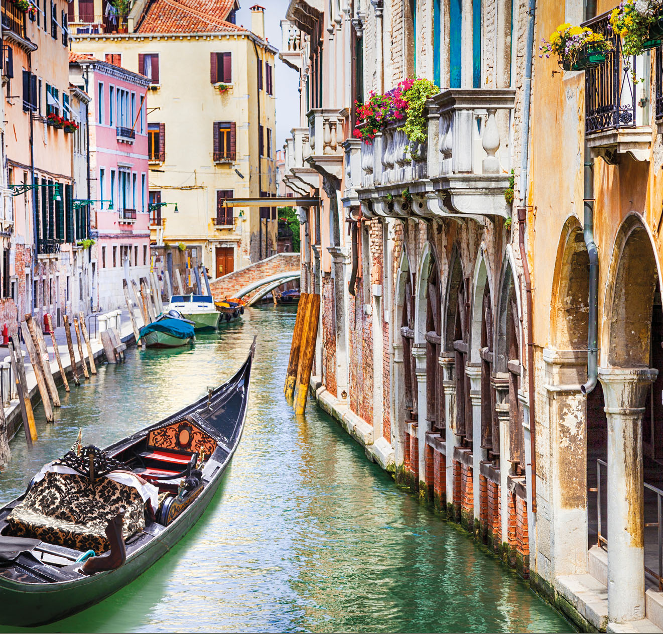 Beautiful Romantic Venetian Scenery