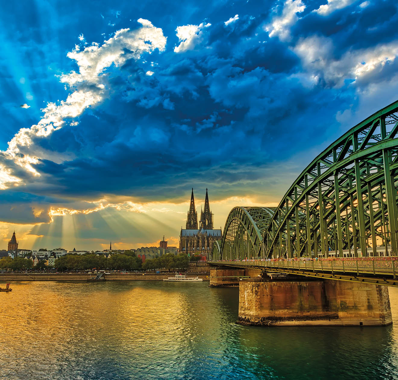 Cologne skyline, Germany