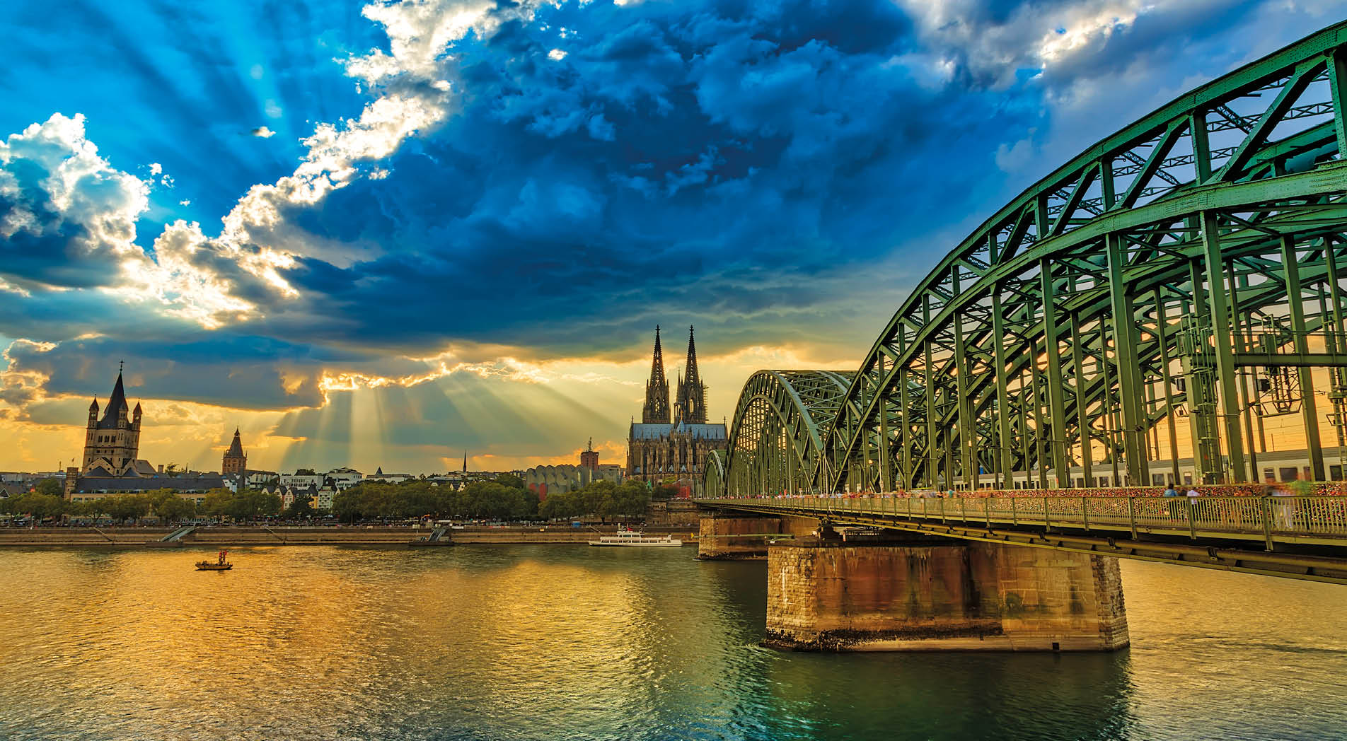 Cologne skyline, Germany