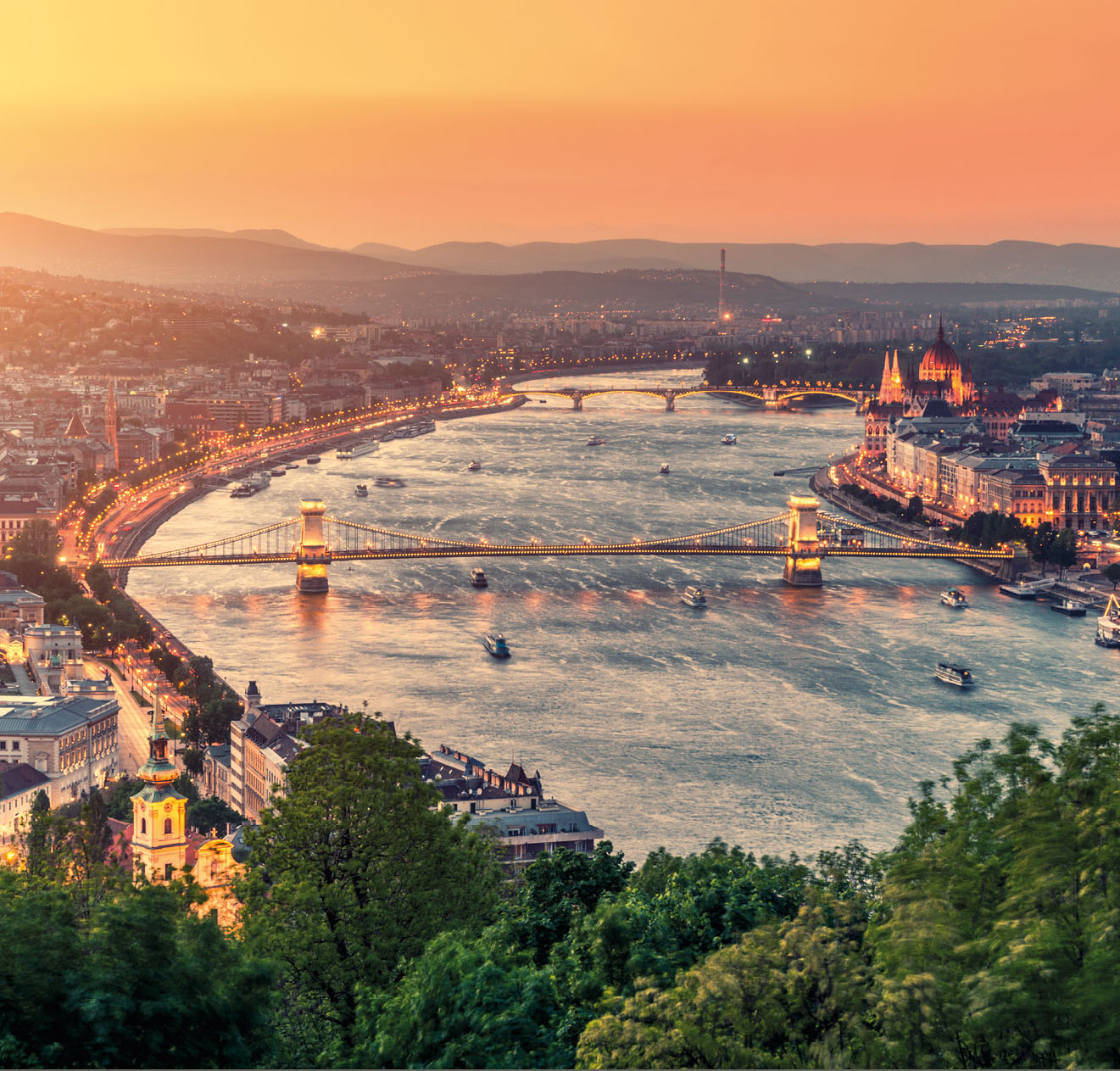 Budapest cityscape, Hungary