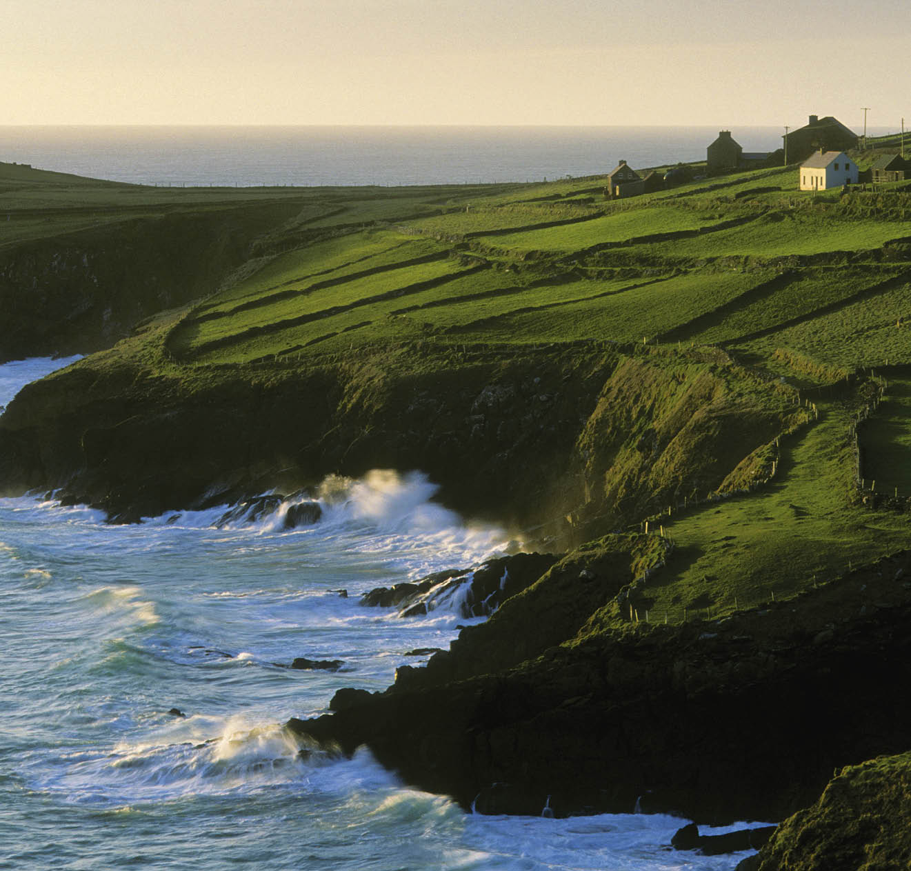 Sunset on the rugged Dingle Peninsula in southwest Ireland