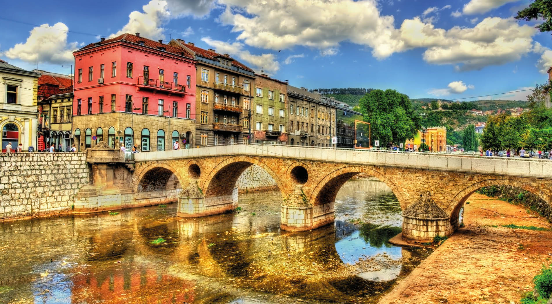 Latin Bridge in Sarajevo - Bosnia and Herzegovina