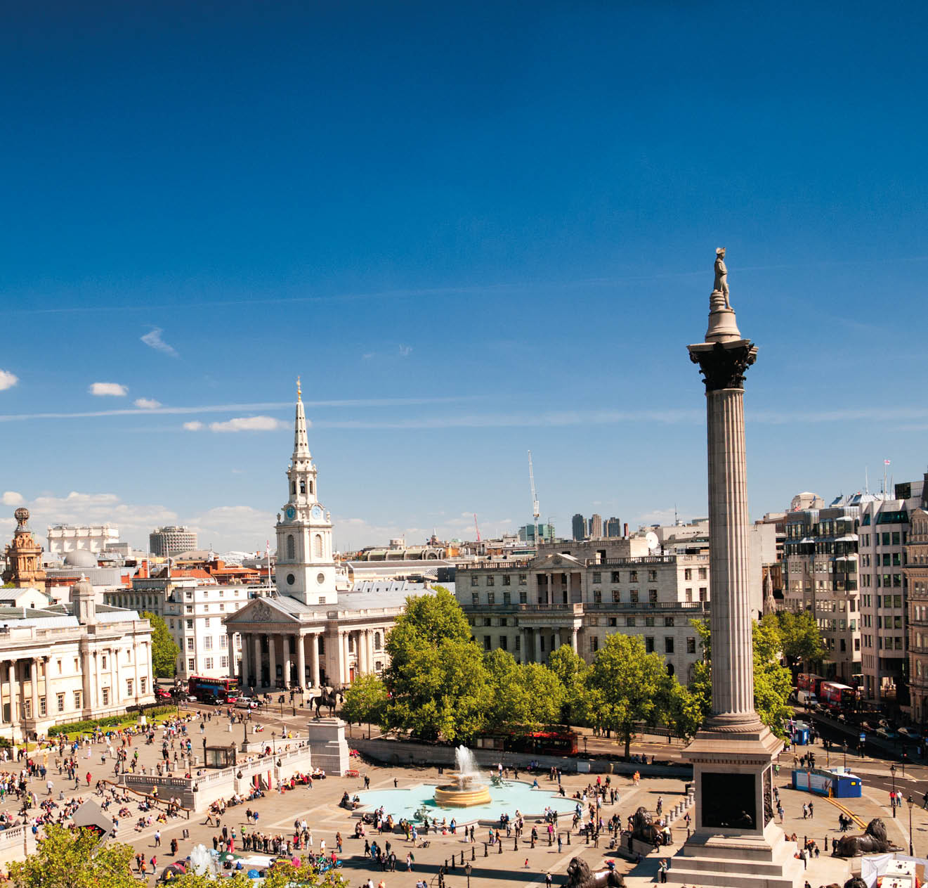 Trafalgar Square, London. UK